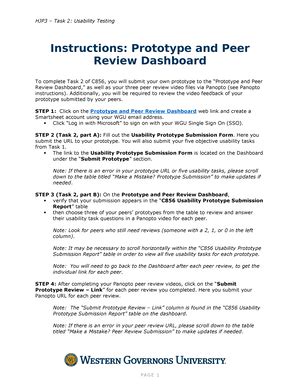 C Task Wgu Performance Assessment Rubric Hjp Hjp Task