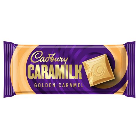 Cadbury Caramilk Golden Caramel Chocolate 160g Single Chocolate Bars