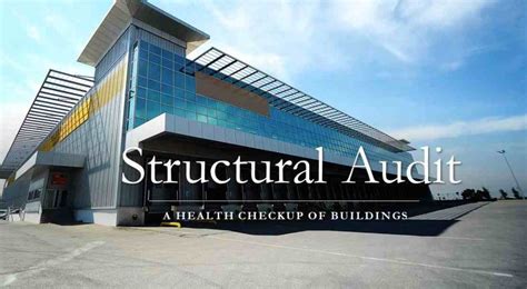 Structural Audit A Health Checkup Of Buildings Civil Wale