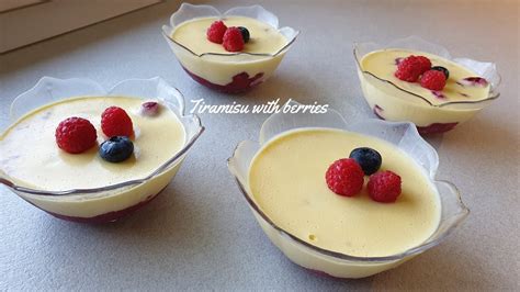 Tiramisu With Berries Tiramisu Cu Fructe De Padure YouTube