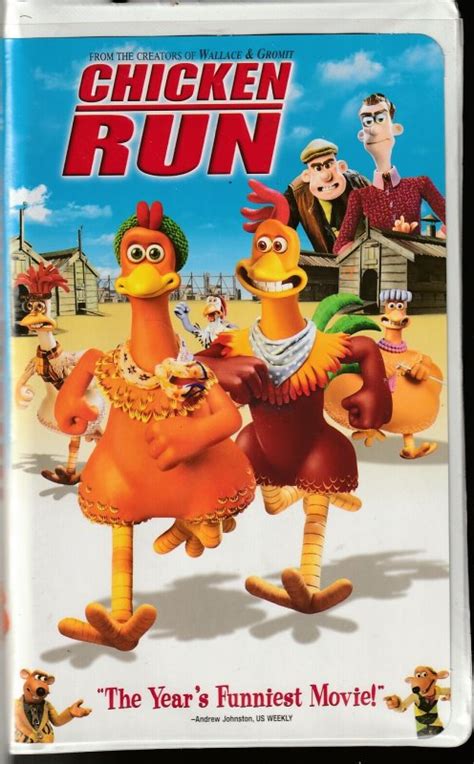 Chicken Run Vhs From The Creator Of Wallace And Gromit Comic