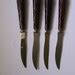 Vintage GLO HILL Of Canada 1950 S Steak Knives With Bakelite Handles