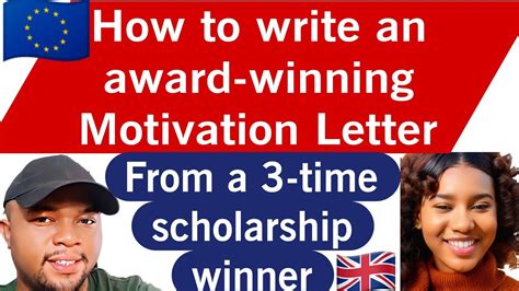 Motivation Letter How To Write A Motivation Letter For Scholarships