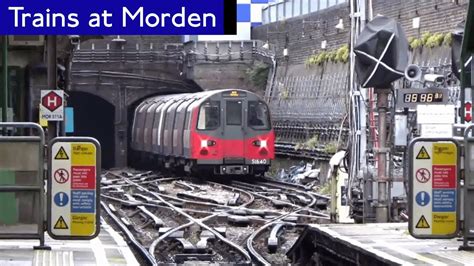 London Underground Northern Line Trains At Morden YouTube