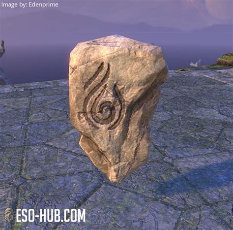 Druidic Wall Stone Flame ESO Hub Elder Scrolls Online