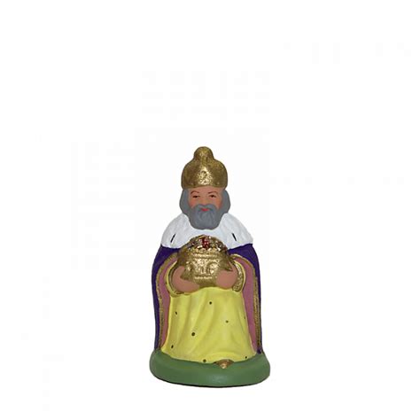 Santon Roi Mage Gaspard 5CM De Provence Santons Escoffier