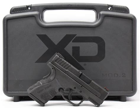 Springfield Armory Xd 9 Subcompact Mod 2 9mm Pistol Used In Good Condition With Box