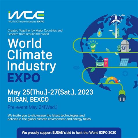 World Climate Industry Expo Opens On The Th At The Bexco