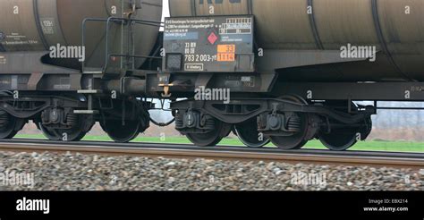 Freight Train Germany Stock Photo Alamy