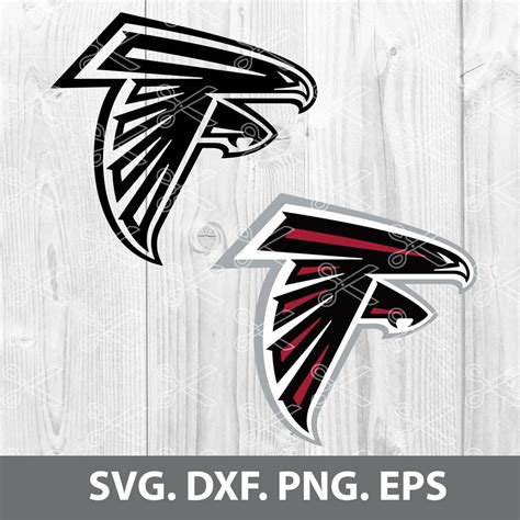 Atlanta Falcons SVG DXF PNG EPS Cut Files Football SVG