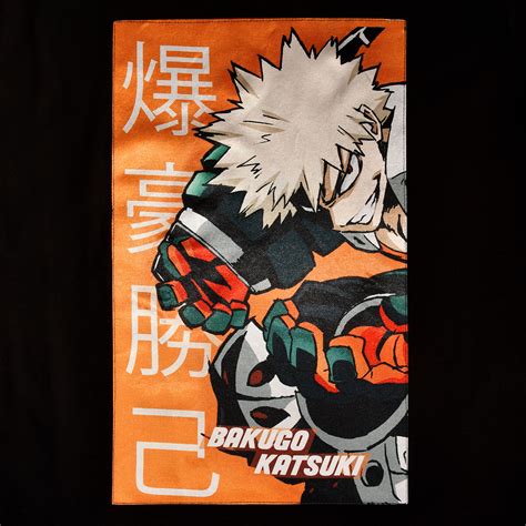 My Hero Academia Bakugo Katsuki T Shirt Black Elbenwald