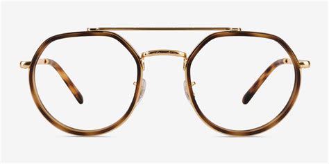 Ray Ban Rb3765v Aviator Tortoise Frame Eyeglasses Eyebuydirect