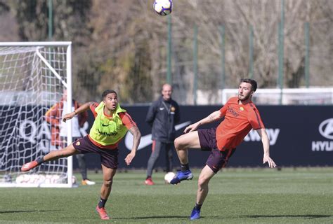 Trigoria Seduta Mattutina In Vista Del Derby FOTO GALLERY