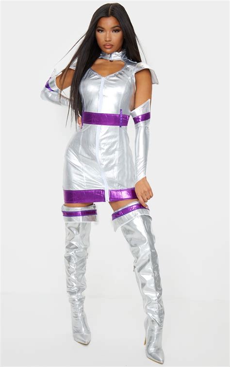 Premium Sexy Space Cadet Costume Accessories Prettylittlething Usa