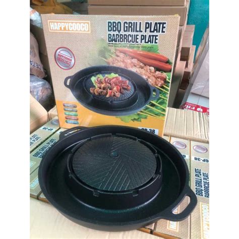 Jual BBQ Plate Korean Grill Pan Korea Barbecue Multifungsi Alat Steamboat Shabu Hot Pot Grill