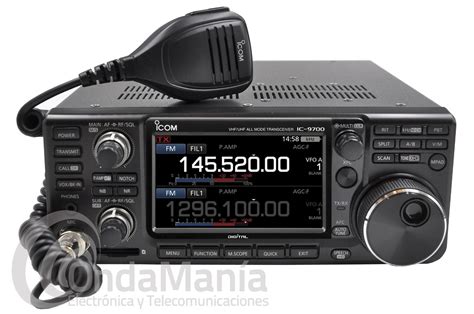 Emisora ICOM IC 9700 Todo Modo Triple Banda 144 430 Y 1200 Mhz