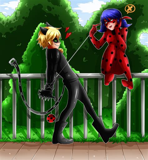 Ladybug and Cat Noir by cjwolf207 on DeviantArt