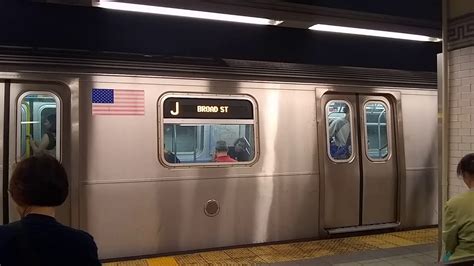 R160 Skip Stop Jamaica Express Bound J Train And Broad Street Bound J