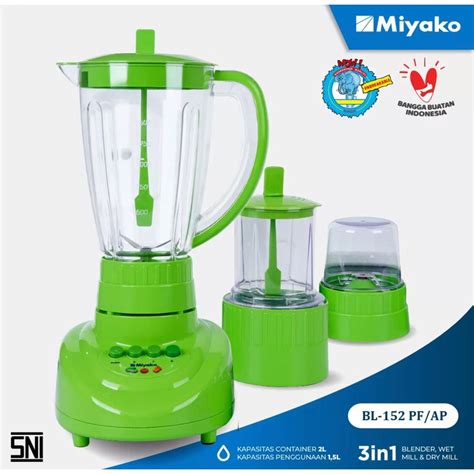 Jual Blender Miyako Bl Pf Ap Liter In Kapasitas Besar