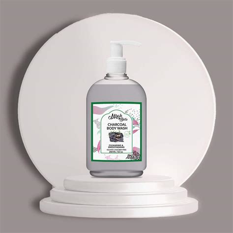 Buy Mirah Belle Activated Charcoal Body Wash Acne Blemishes