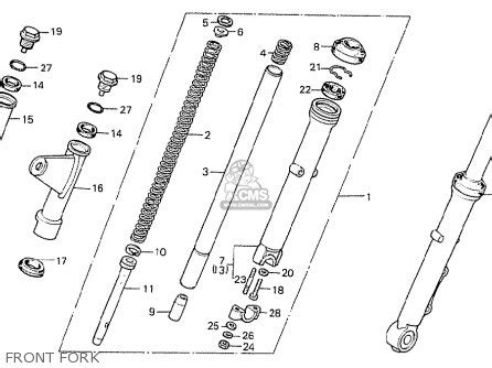 Honda CB250TI 1978 GENERAL EXPORT / KPH parts lists and schematics