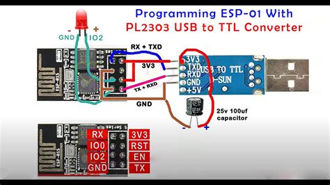 Program ESP8266 With Arduino Using FTDI USB To TTL Cable 55 OFF