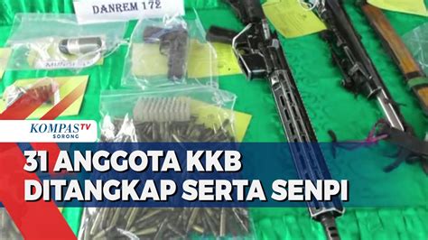 Satgas Damai Cartenz Tangkap Anggota Kkb Serta Senpi Youtube