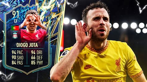 This Card Is Cracked Tots Diogo Jota Player Review Fifa