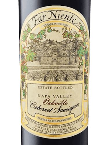 Far Niente Estate Bottled Cabernet Sauvignon Vivino