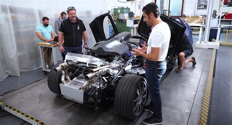 Gordon Murray Automotive Fires Up Its First T.50 Prototype | Carscoops