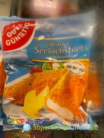 Gut G Nstig Alaska Seelachsfilets Paniert G Preis Angebote