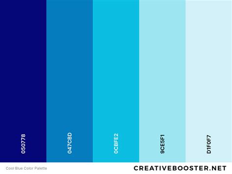 27 Best Blue Color Palettes With Names Hex Codes Artofit