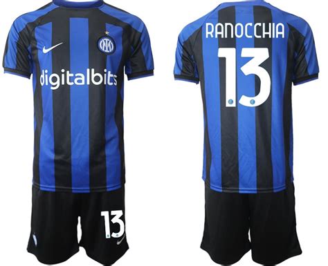 Herren Inter Mailand Heimtrikot Fu Balltrikot Schwarz Und Blau