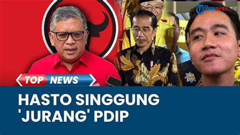 Hasto Singgung Ada Jurang Dengan Pdi P Dan Singgung Soal Karakter Usai