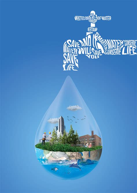 Save Water Poster Design 2022 on Behance