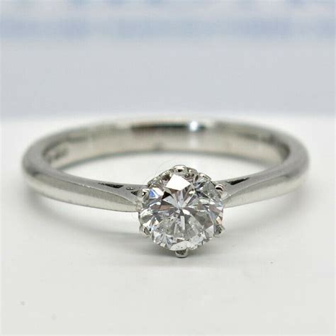 Platinum Diamond Solitaire 0.69 Carat Ring – Midas Touch Jewellery