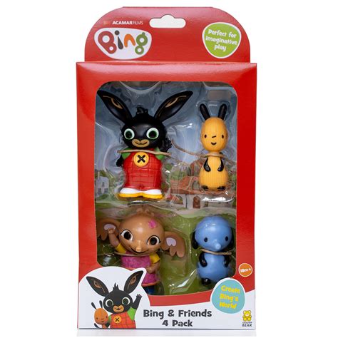 Bing & Friends 4 Figure Set | Toys Toys Toys UK