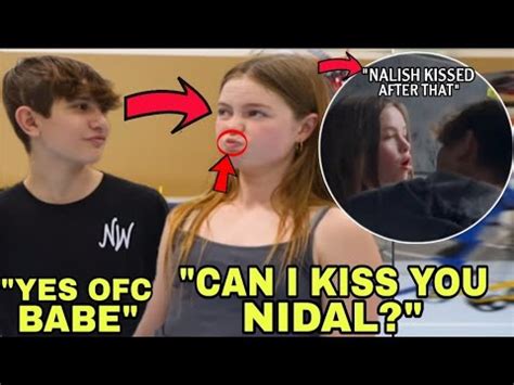 Salish Matter CAUGHT TRYING To KISS Nidal Wonder On The Lips