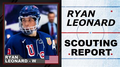 RYAN LEONARD Highlights 2023 NHL Draft Prospect YouTube