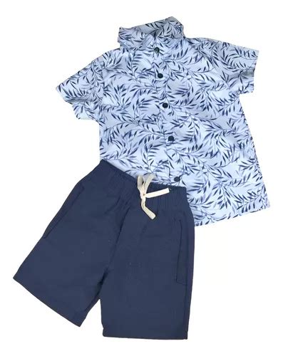 Conjunto Mauricinho Floral Roupa Menino Infantil Ver O Parcelamento