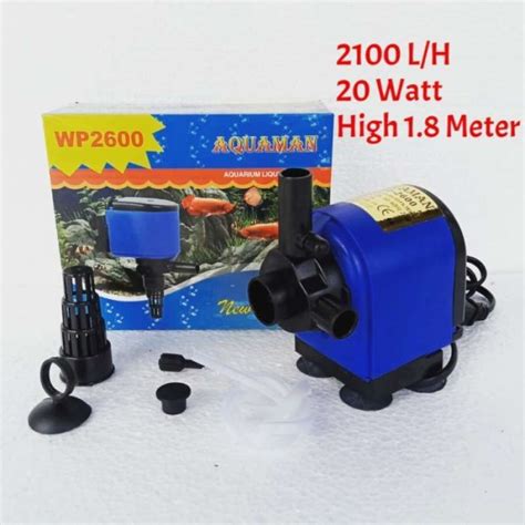 Jual Aquaman Wp Power Head Pompa Filter Air Celup Aquarium Kolam