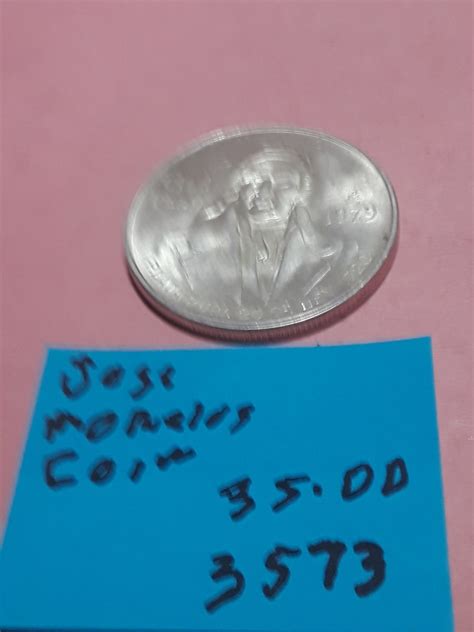 Jose Morelos Mexican Hero Coin Silver Etsy