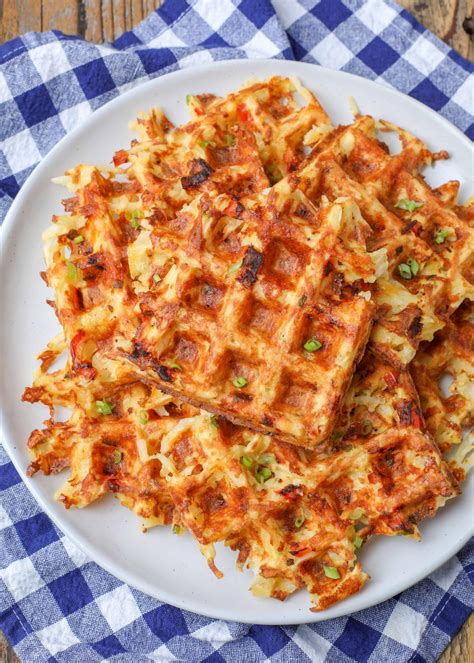 Hash Brown Waffles - Vegetable Recipes