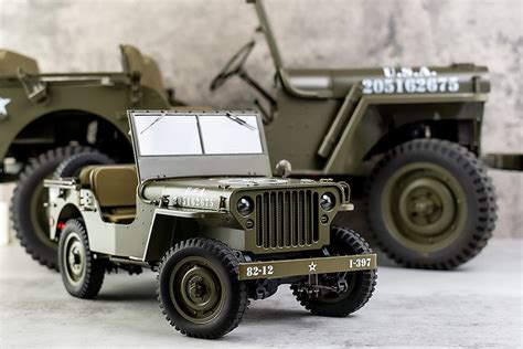 ROC Hobby 1941 Willys MB 1 12th Scaler RTR Crawler RC Auto