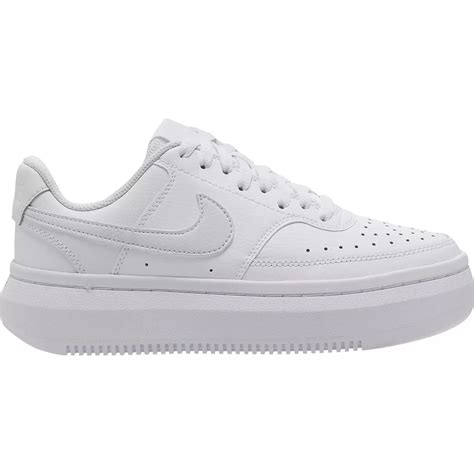 Nike Womens Court Vision Low Alta Platform Shoes Academy