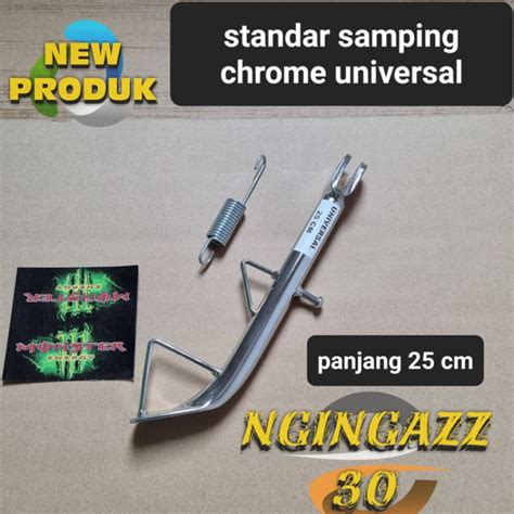 Jual Standar Samping Honda Cb Gl Megapro Tiger Cbr Chrome Model Ninja