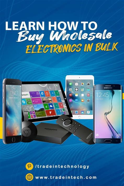 How To Buy & Sell Wholesale Electronics | Electronics, Marketing guide ...