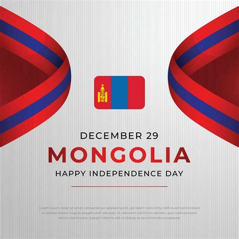 Mongolia Independence Day Design Template Good For Celebration Usage