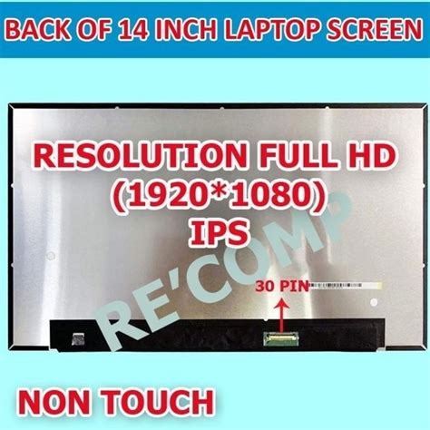 Jual New Layar Led Lcd Lenovo Thinkpad L14 Gen 3 14 Inch Full Hd Ips