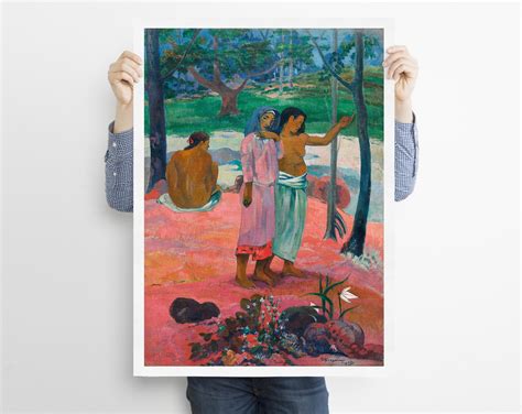 Paul Gauguin Poster Gauguin Print The Call Nude Art Etsy UK